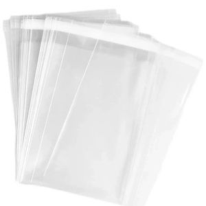 200 3x5 Crystal Clear poly cello mailer bags seal